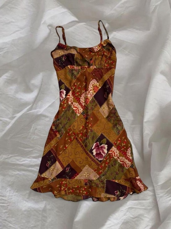 jonathan martin Dresses & Skirts - Vintage 90s Jonathan Martin patchwork dress!